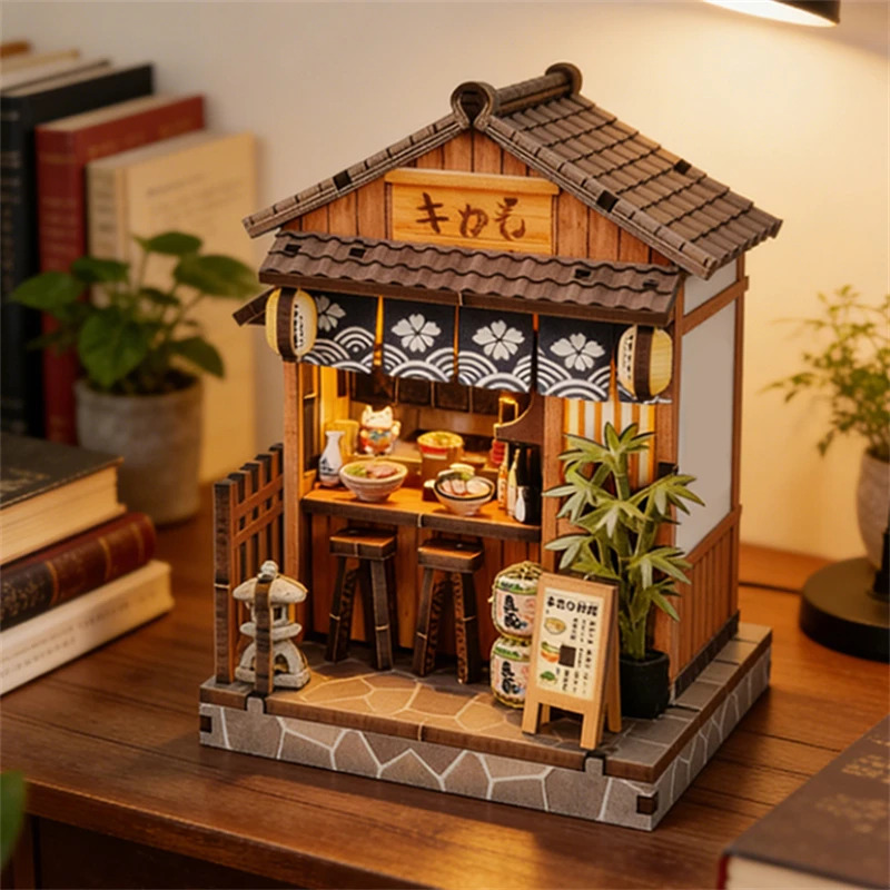 2026 DIY Wooden Mini Casa Japa - Japanese Lighting Decor 评论和价格