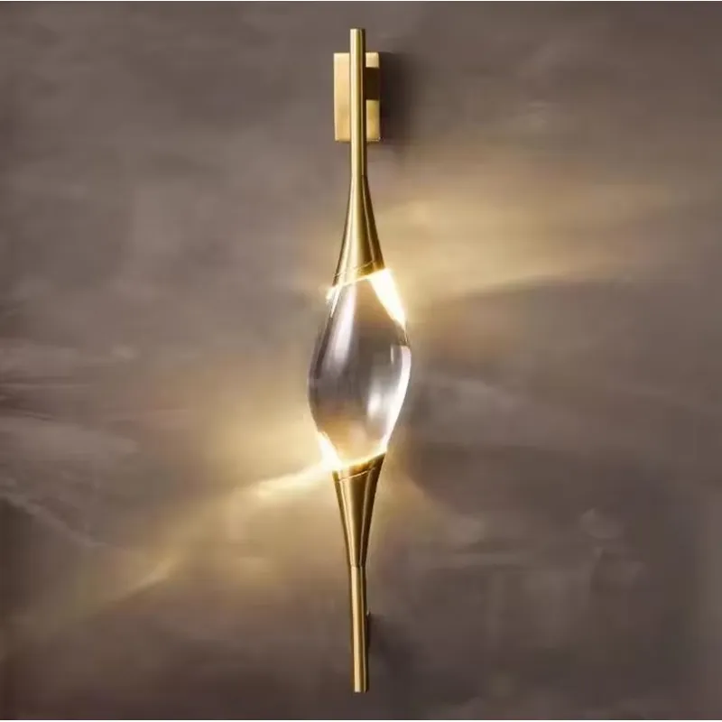 New Design Modern Full Copper  - Led Lighting Wall Decor 评论和价格
