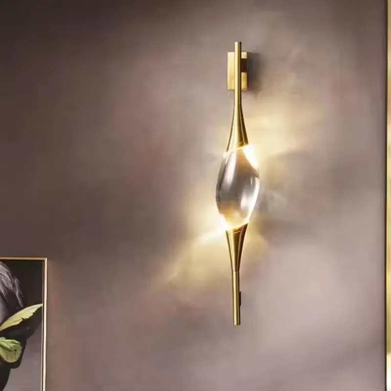 New Design Modern Full Copper  - Led Lighting Wall Decor 评论和价格