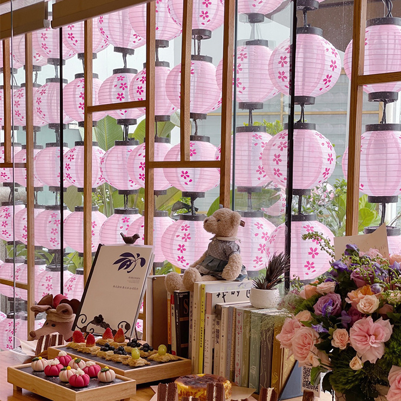 Waterproof Cherry Blossom Lant - Japanese Lighting Decor 评论和价格