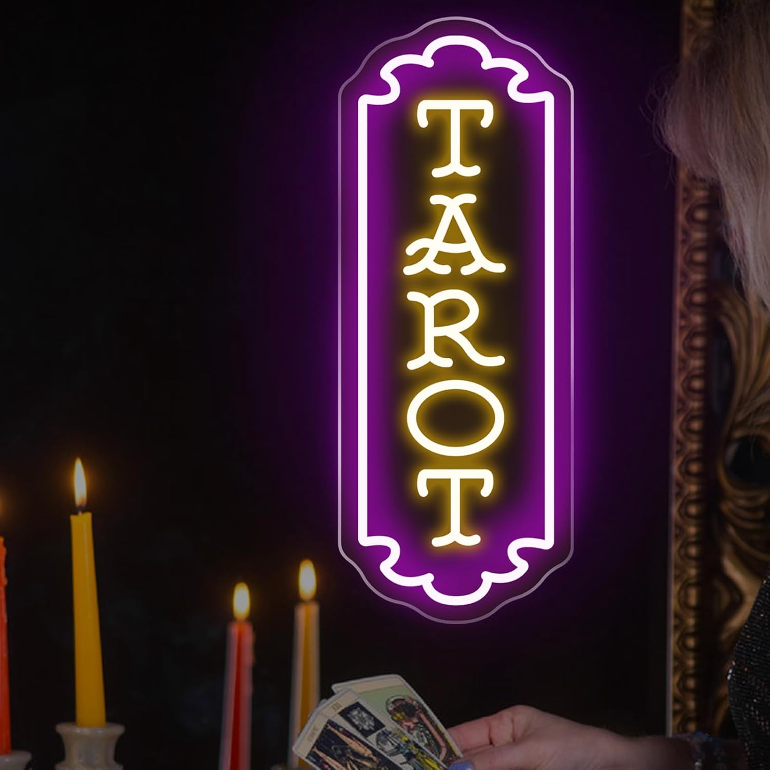 Tarot Neon Sign USB Powered My - Led Lighting Wall Decor 评论和价格
