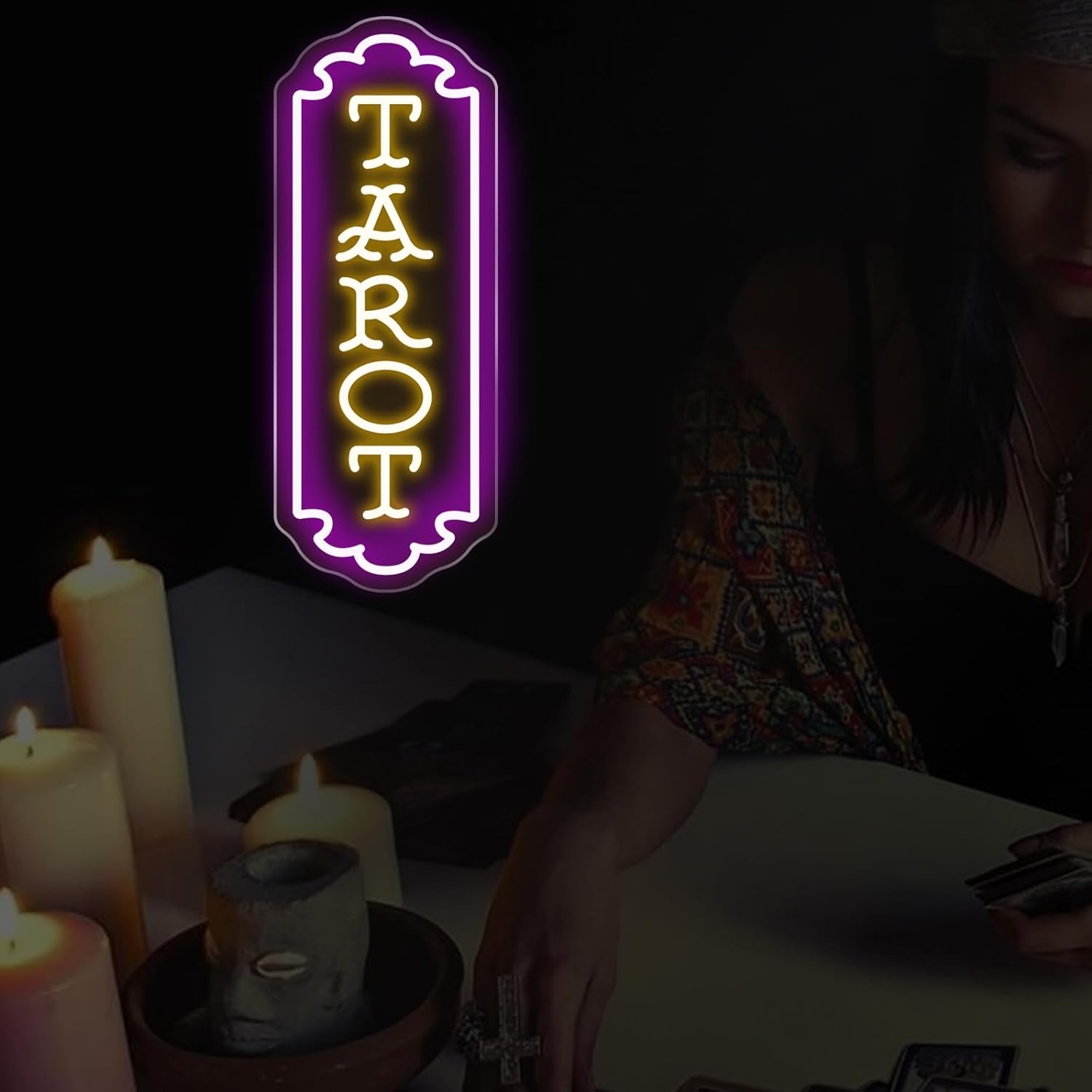 Tarot Neon Sign USB Powered My - Led Lighting Wall Decor 评论和价格