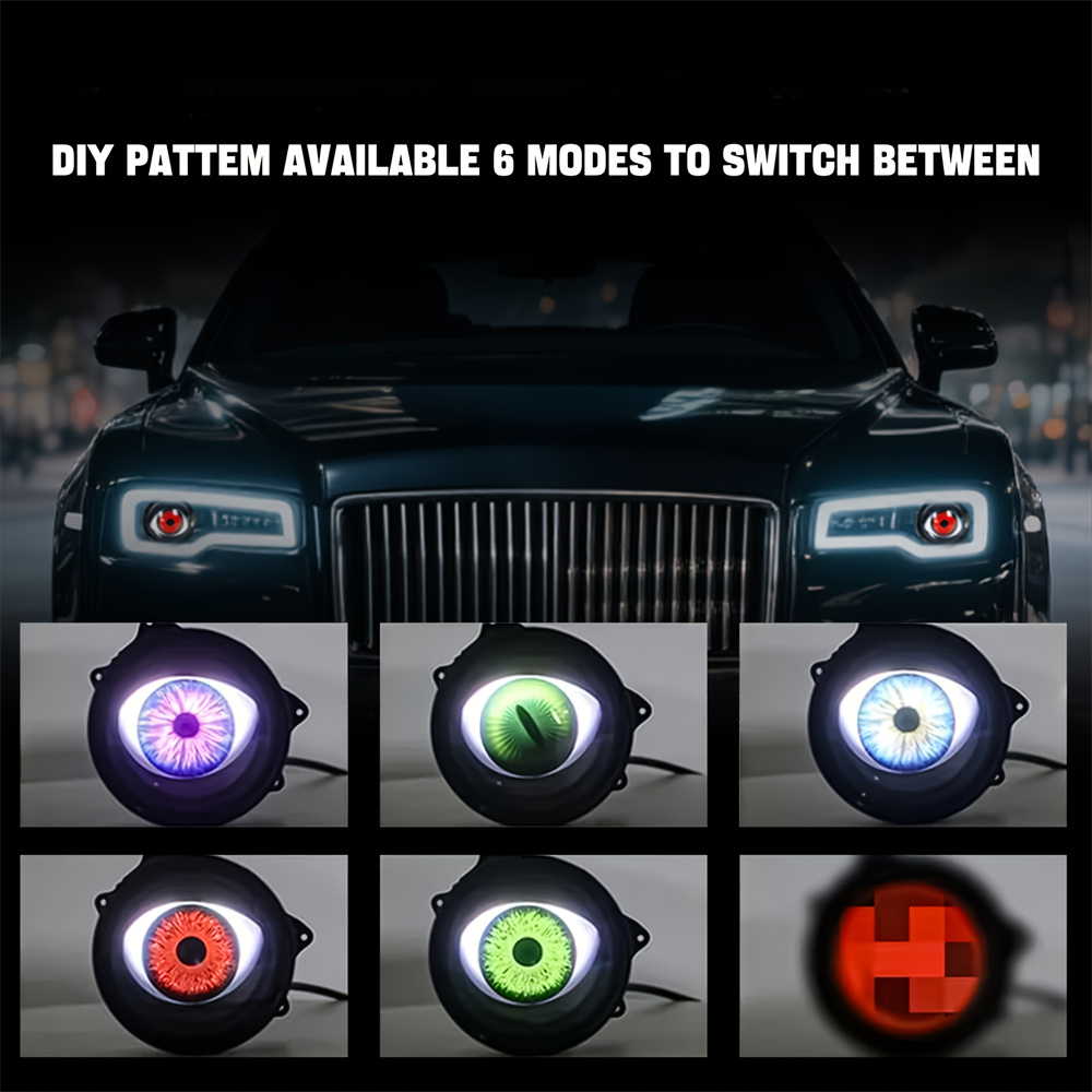  6-Mode Led Dynamic Devil Eye - Lighting Decorative 评论和价格