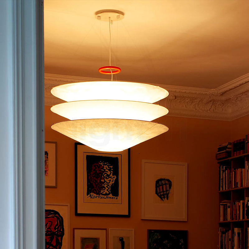 Japanese Dupont Paper Pendant  - Japanese Lighting Decor 评论和价格