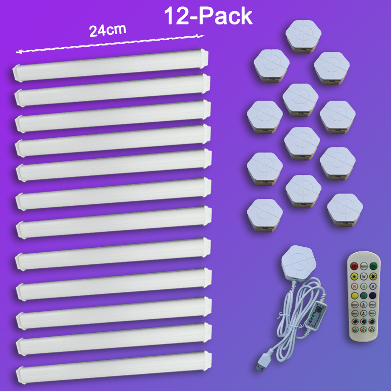 Smart RGB Wall Lamp, Bluetooth - Led Lighting Wall Decor 评论和价格