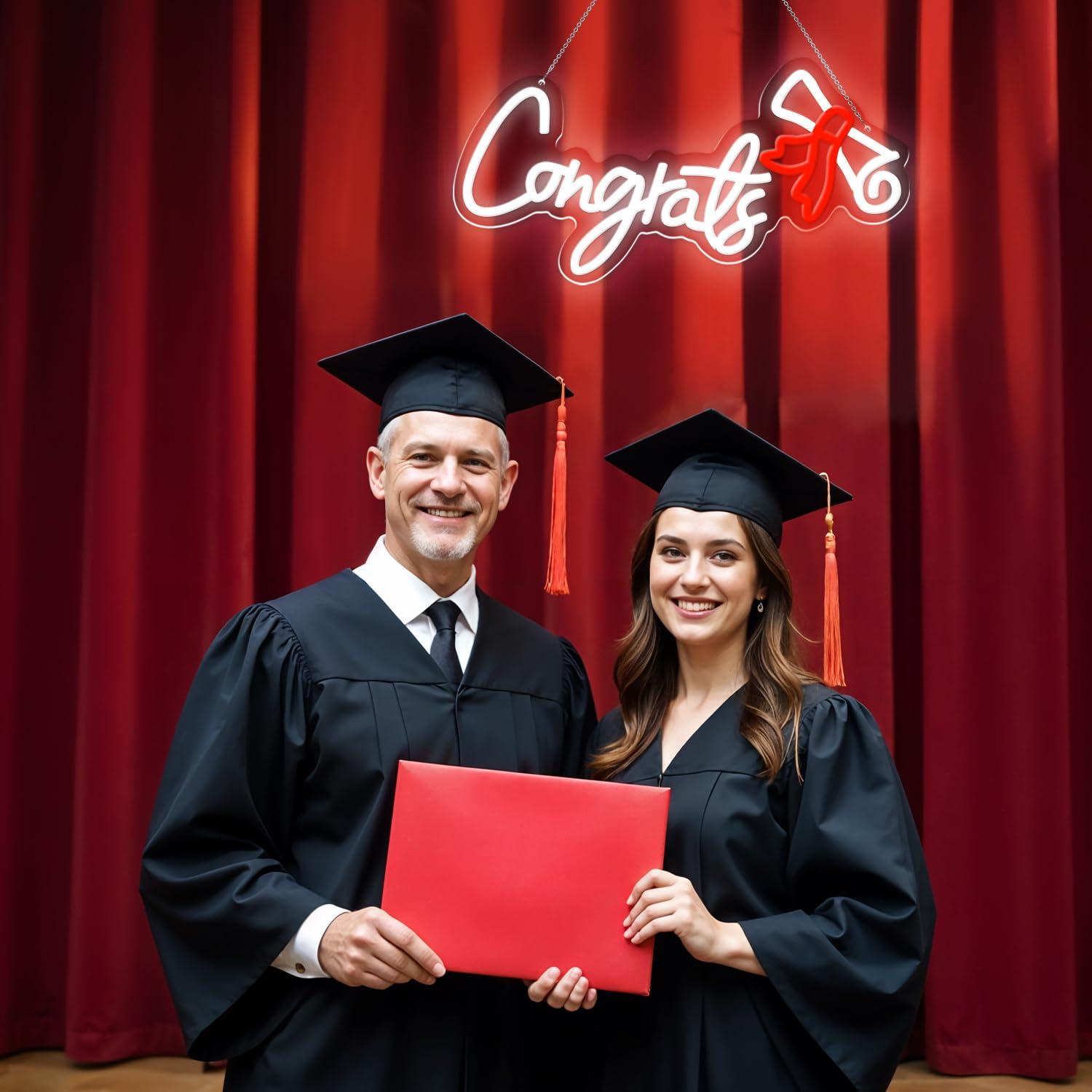 Congrats Graduation Neon Sign  - Led Lighting Wall Decor 评论和价格