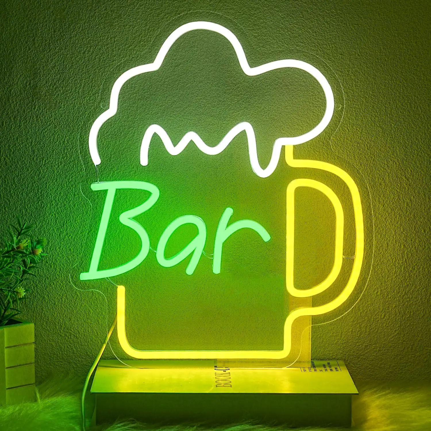 Beer Bar Neon Sign USB Dimmabl - Led Lighting Wall Decor 评论和价格