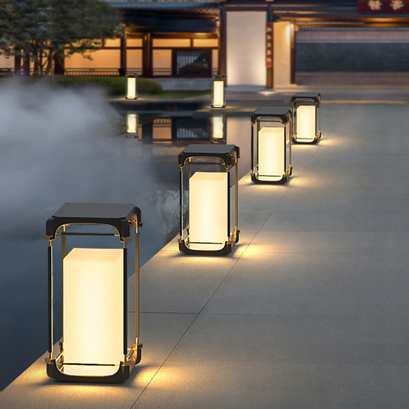 Luminous Floor Lamp Courtyard  - Lighting Decor Outdoor 评论和价格