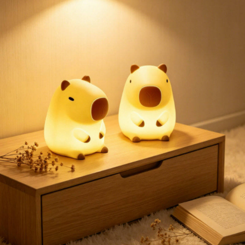 Cute Pet Capybara Night Light  - Decor Lighting Sales 评论和价格